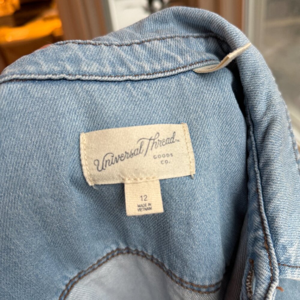 Denim Romper - image 5